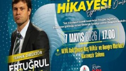 “Bir Muvaffakiyet Hikâyesi” Söyleşisinde Ertuğrul Sağlam’ı Ağırlayacağız