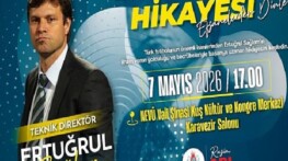 “Bir Muvaffakiyet Hikâyesi” Söyleşisinde Ertuğrul Sağlam’ı Ağırlayacağız