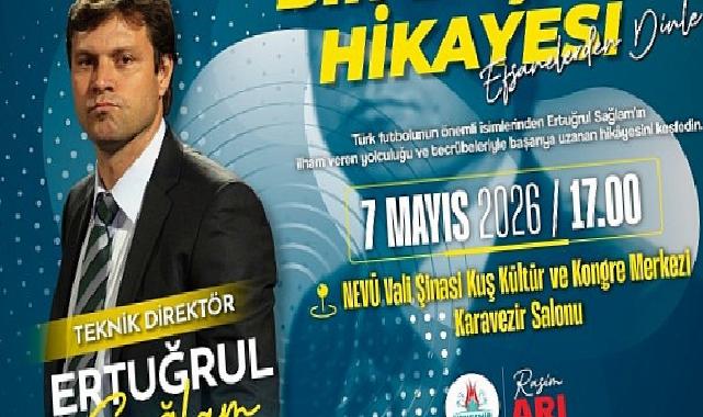 “Bir Muvaffakiyet Hikâyesi” Söyleşisinde Ertuğrul Sağlam’ı Ağırlayacağız