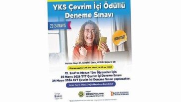 Buca Belediyesi’nden öğrencilere ücretsiz deneme sınavı takviyesi