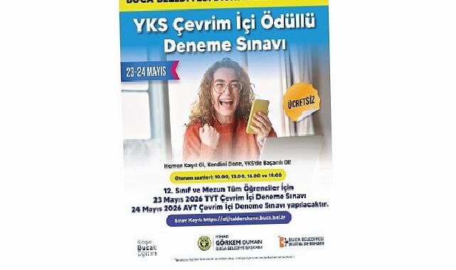 Buca Belediyesi’nden öğrencilere ücretsiz deneme sınavı takviyesi