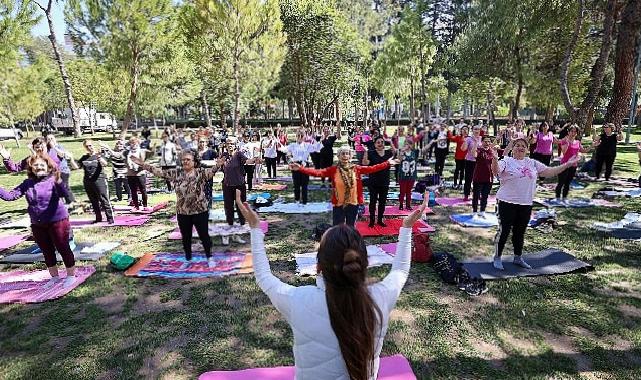 Bucalı bayanlar baharı sporla karşıladı