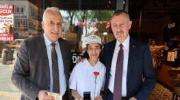 Büyükakın, ilk iş gününde de yanlarındaydı: “İyi ki varsınız”