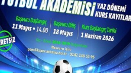 Büyükşehir Futbol Akademisi kayıtları başlıyor