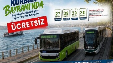 Büyükşehir’den bayramda fiyatsız ulaşım kolaylığı