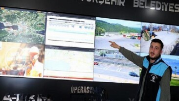 Büyükşehir’in stratejik üssü kenti 7/24 takip ediyor