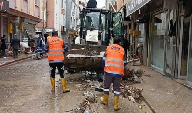 Canik Belediyesi’nden Havza’ya Yardım Eli