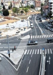 Çayırova’daki kavşakta Büyükşehir imzası