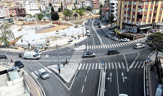 Çayırova’daki kavşakta Büyükşehir imzası