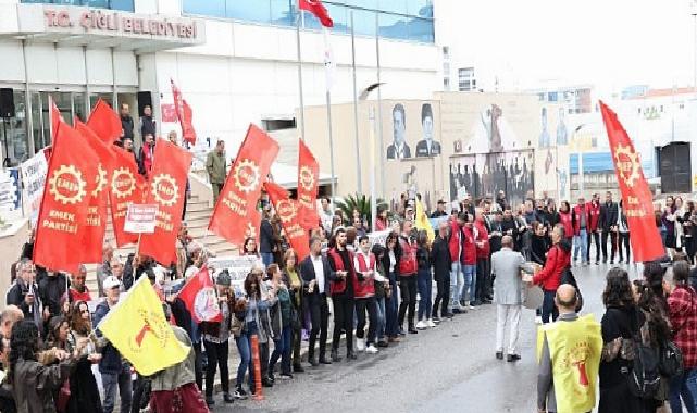 Çiğli’de 1 Mayıs Coşkusu: Lider Yıldız İşçilerle Omuz Omuza