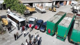 Çöp taşımada yeni periyot: 6 kamyonluk yük tek seferde taşınacak