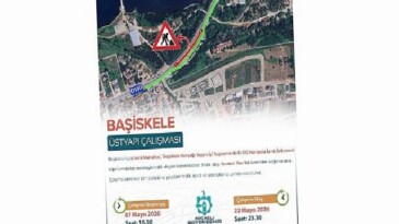 D-130 İzmit istikameti 22 Mayıs’a kadar trafiğe kapalı