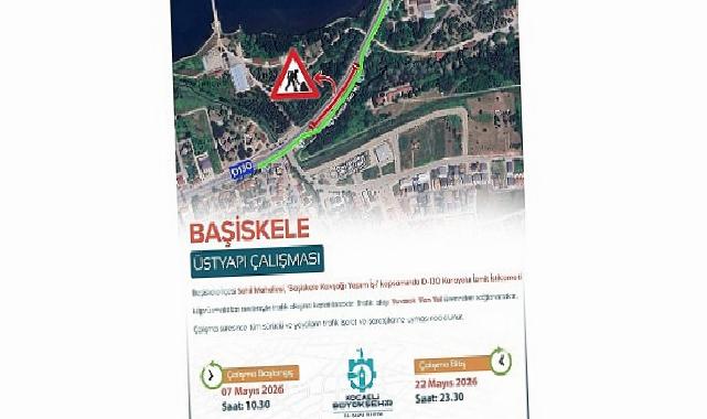 D-130 İzmit istikameti 22 Mayıs’a kadar trafiğe kapalı