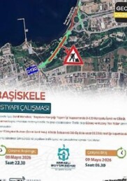 D-130 Karayolu trafik akışına kapatılacak