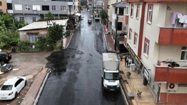 Darıca Mevlana Caddesi’nde üstyapı tamam