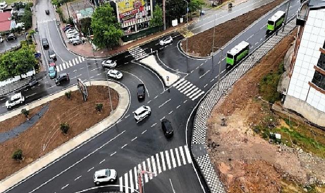 Darıca’daki kavşakta vakit kazandıran dönüşüm