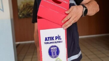 Didim’de Atık Piller Geri Dönüşüme Kazandırılıyor
