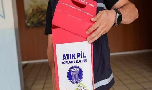 Didim’de Atık Piller Geri Dönüşüme Kazandırılıyor