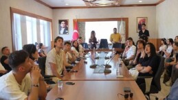 Erasmus öğrencileri Kemer Belediyesi’nde