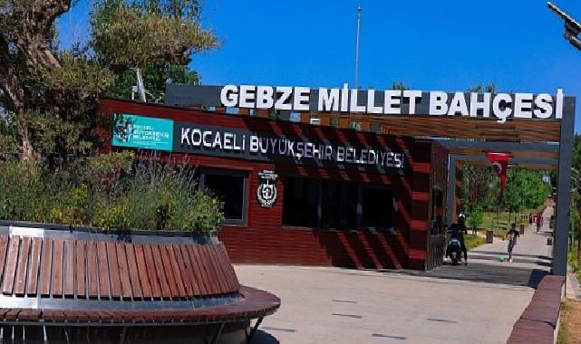 Gebze Millet Bahçesi’nde hem huzur var, hem hayat