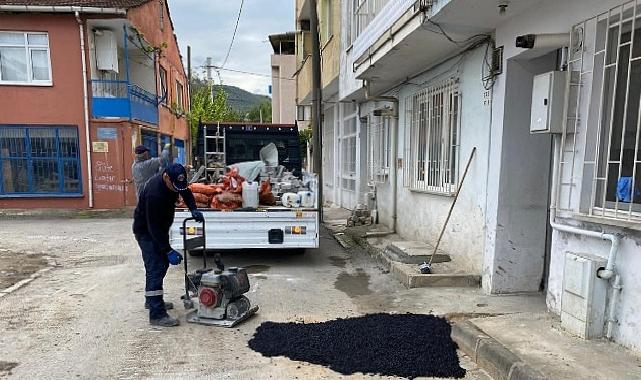 Gemlik Belediyesi Acil Müdahale Grubu Alanda