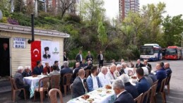 Halk Otobüsü Esnafıyla Dayanışma Kahvaltısı