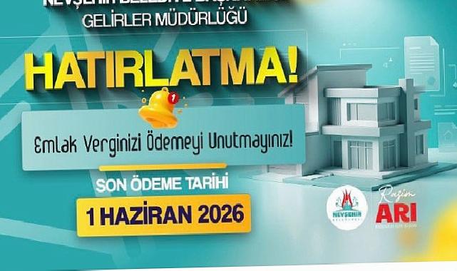 Hatırlatma; Verginizi Ödemeyi Unutmayın!