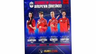 İBB Spor’dan Avrupa’da İki Madalya Daha