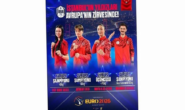İBB Spor’dan Avrupa’da İki Madalya Daha