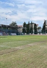 İlçe stadı yerinde bakım çalışmaları