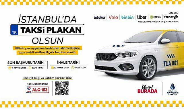 İstanbul’da Uygulama Bazlı Taksi İçin 8. İhale 12 Mayıs’ta
