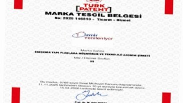 “İzmir Yenileniyor” markası tescillendi