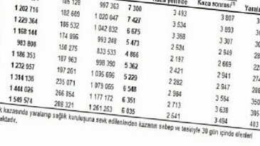 Karayolu Trafik Kaza İstatistikleri, 2025