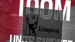 Kingston, Dünya Genelinde 100 Milyon A400 SATA SSD Sevkiyatını Aştı