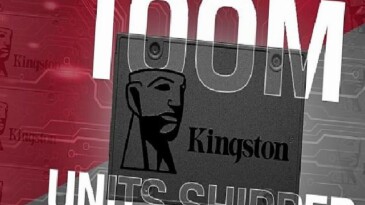 Kingston, Dünya Genelinde 100 Milyon A400 SATA SSD Sevkiyatını Aştı