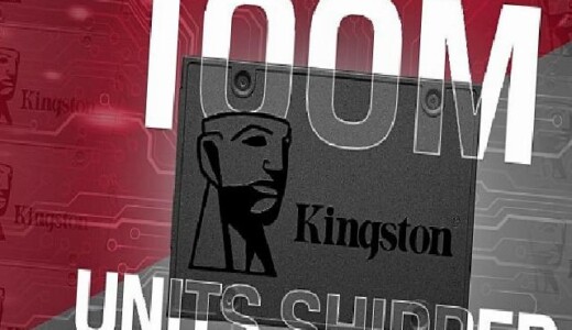 Kingston, Dünya Genelinde 100 Milyon A400 SATA SSD Sevkiyatını Aştı