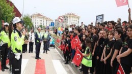 Kızılcıklı Mahallesi’nde Trafik Eğitim Sokağı açıldı