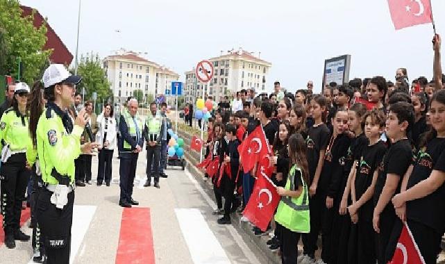 Kızılcıklı Mahallesi’nde Trafik Eğitim Sokağı açıldı