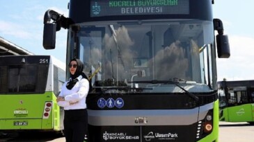 Kocaeli’de ulaşıma “anne eli” değdi