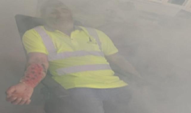 Konak Tünelleri’nde gerçeğini aratmayan sarsıntı ve yangın tatbikatı