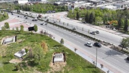 Konya Büyükşehir MARSAN Girişi’ne Yaya Üst Geçidi Yapıyor