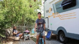 Konyaaltı Karavan Park’ta bayram yoğunluğu