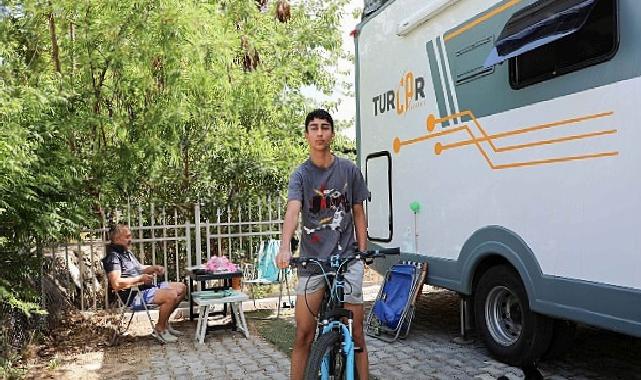 Konyaaltı Karavan Park’ta bayram yoğunluğu