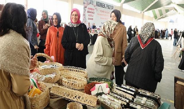 Konyalı Bayanlar, Anneler Günü Münasebetiyle KOMEK Pazarı’nda Buluştu