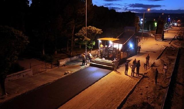 “Köprübaşı Birinci Kere Sıcak Asfaltla Buluştu”
