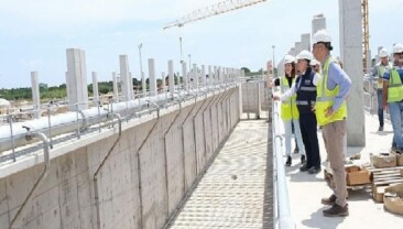 Lara Atıksu Arıtma Tesisi’nde sona gelindi