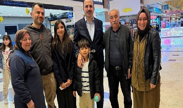 Lider Altay Alışveriş Merkezinde Esnafla ve Vatandaşlarla Buluştu