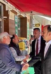 Lider Altay Cihanbeyli ve Kulu’yu Ziyaret Etti, Kulu İtfaiye Merkezi’nin Temelini Attı