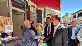 Lider Altay Cihanbeyli ve Kulu’yu Ziyaret Etti, Kulu İtfaiye Merkezi’nin Temelini Attı