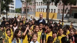 Lider Altay Mezun Olduğu Selçuk İlkokulu’nda Öğrencilerle Buluştu